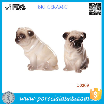 Pug Salt and Pepper Pot lindo regalo divertido de la novedad para Navidad